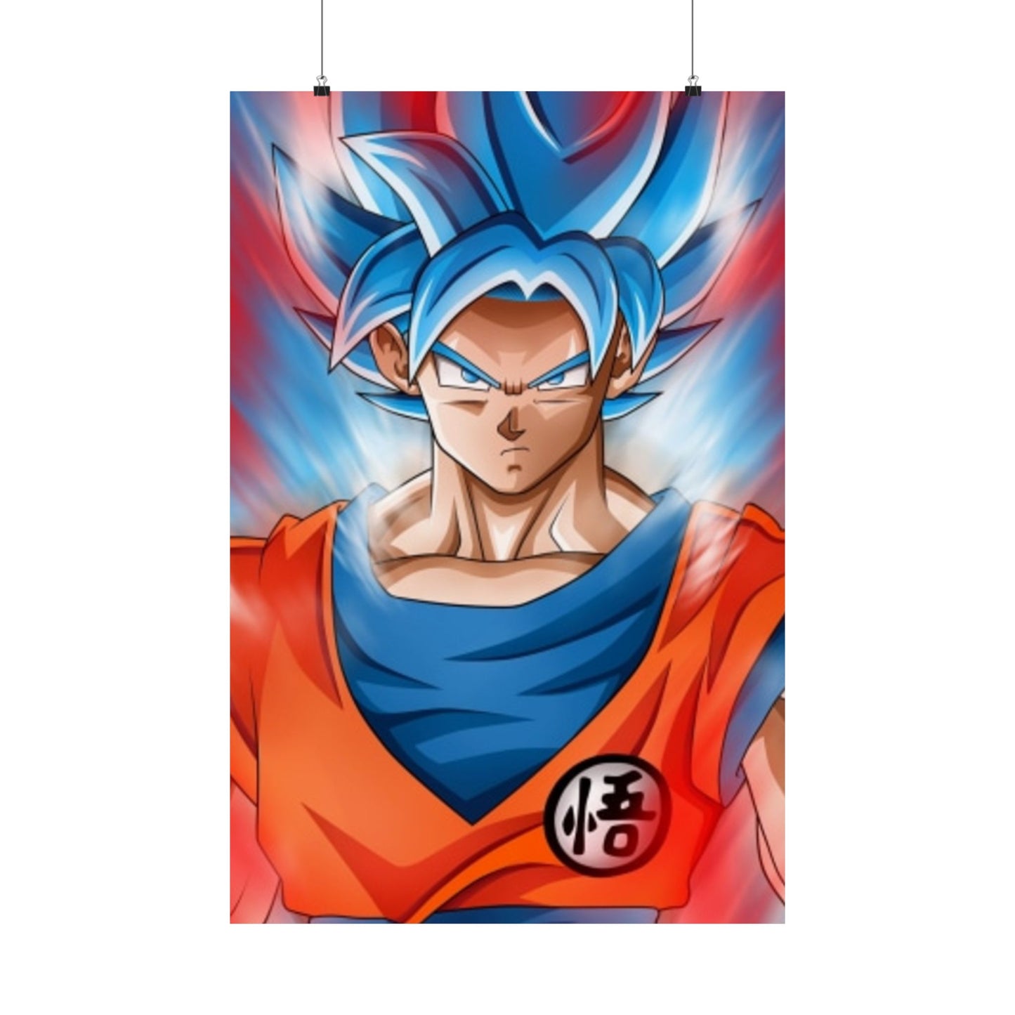 Goku Satin Poster (210gsm)