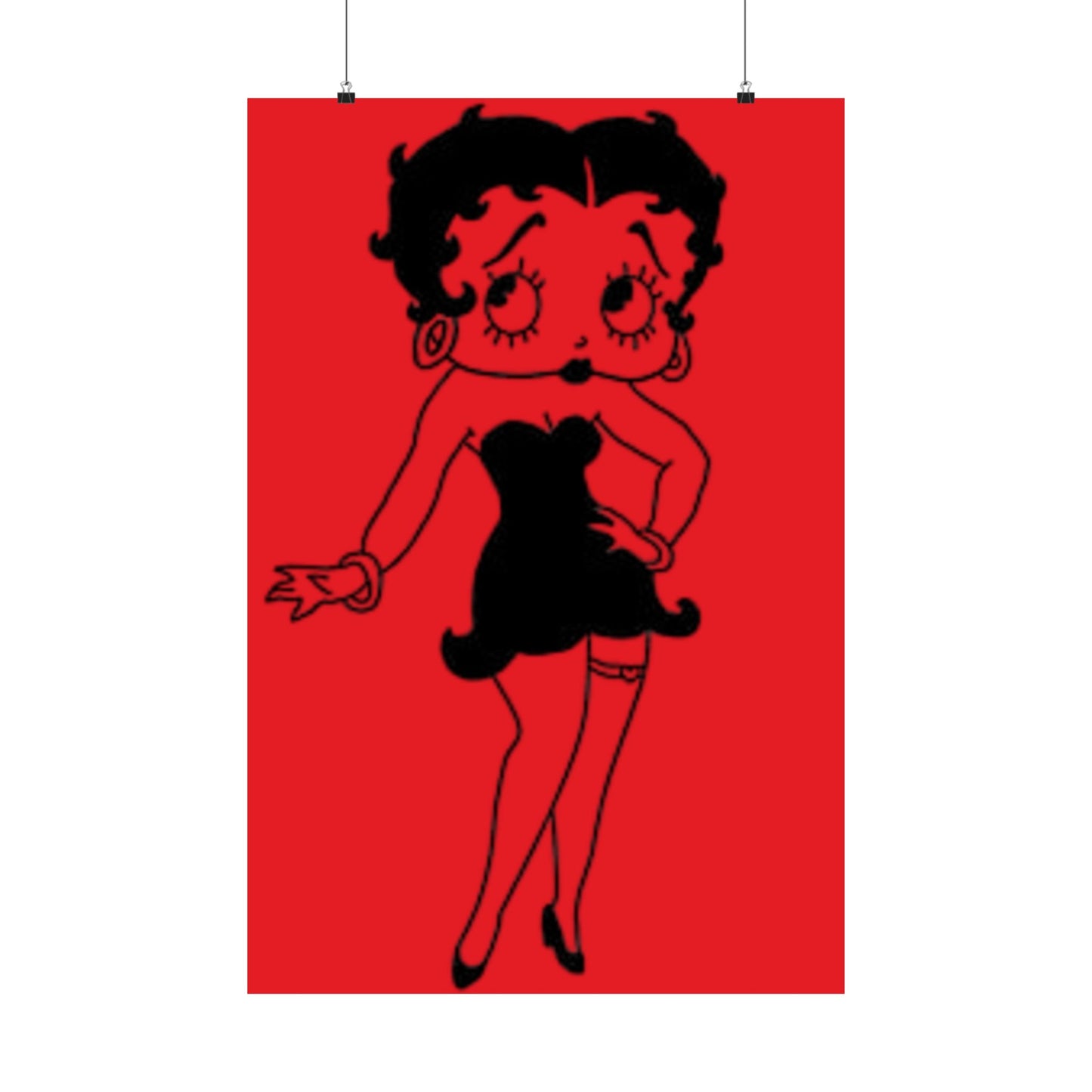 Betty Satin Poster (210gsm)